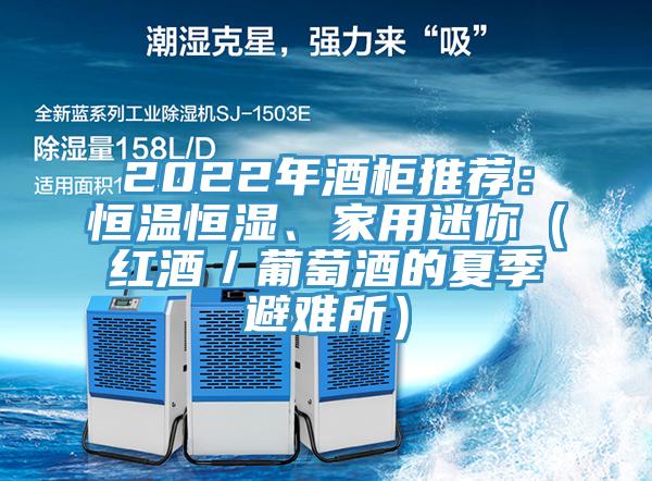2022年酒柜推薦：恒溫恒濕、家用迷你（紅酒／葡萄酒的夏季避難所）