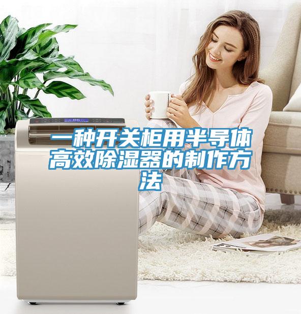 一種開(kāi)關(guān)柜用半導(dǎo)體高效除濕器的制作方法