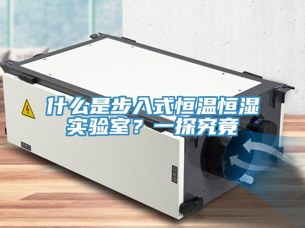 什么是步入式恒溫恒濕實(shí)驗(yàn)室？一探究竟
