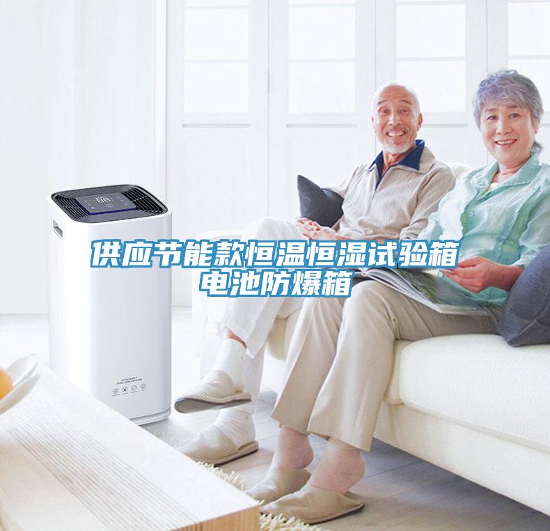 供應節(jié)能款恒溫恒濕試驗箱電池防爆箱