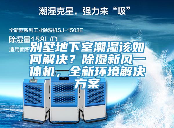 別墅地下室潮濕該如何解決？除濕新風一體機，全新環(huán)境解決方案