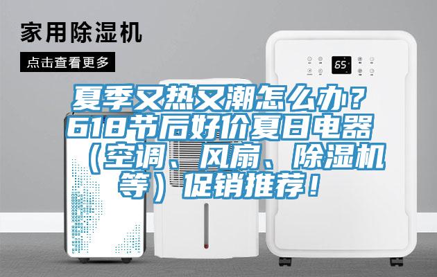 夏季又熱又潮怎么辦？618節(jié)后好價夏日電器（空調、風扇、除濕機等）促銷推薦！