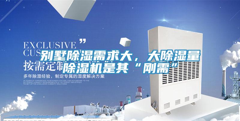 別墅除濕需求大，大除濕量除濕機(jī)是其“剛需”