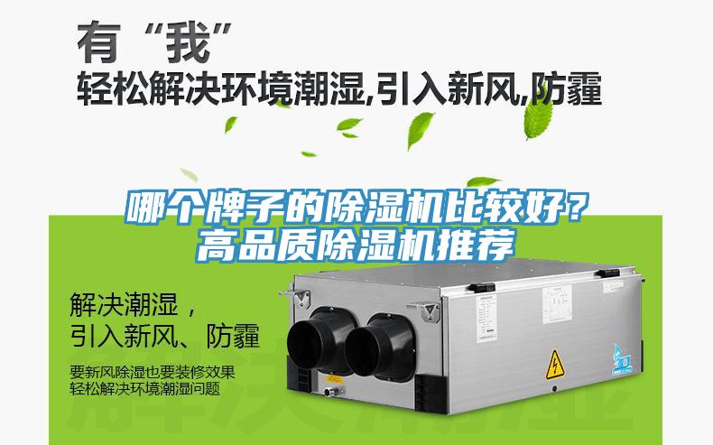 哪個牌子的除濕機比較好？高品質(zhì)除濕機推薦