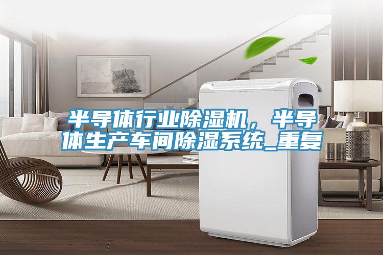 半導體行業(yè)除濕機，半導體生產(chǎn)車間除濕系統(tǒng)_重復