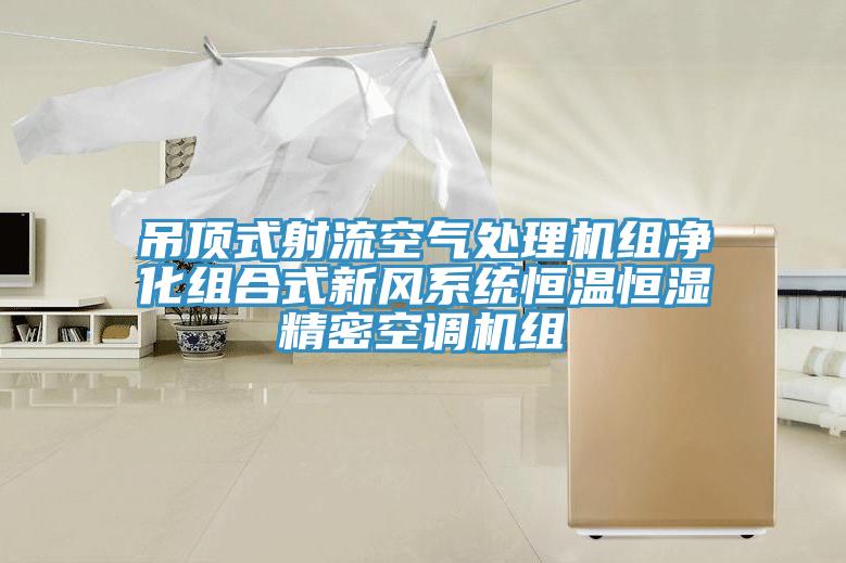 吊頂式射流空氣處理機組凈化組合式新風系統(tǒng)恒溫恒濕精密空調機組