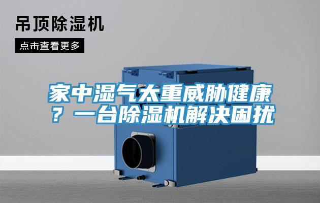 家中濕氣太重威脅健康？一臺(tái)除濕機(jī)解決困擾