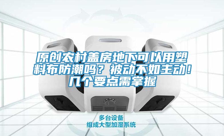 原創(chuàng)農(nóng)村蓋房地下可以用塑料布防潮嗎？被動(dòng)不如主動(dòng)！幾個(gè)要點(diǎn)需掌握