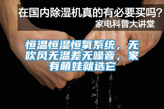 恒溫恒濕恒氧系統(tǒng)，無吹風(fēng)無溫差無噪音，家有萌娃就選它