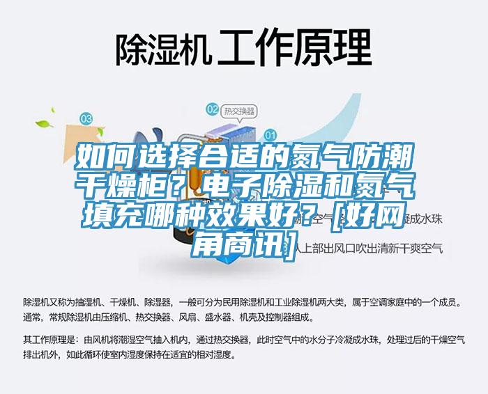 如何選擇合適的氮?dú)夥莱备稍锕?？電子除濕和氮?dú)馓畛淠姆N效果好？[好網(wǎng)角商訊]