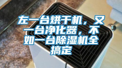 左一臺烘干機，又一臺凈化器，不如一臺除濕機全搞定