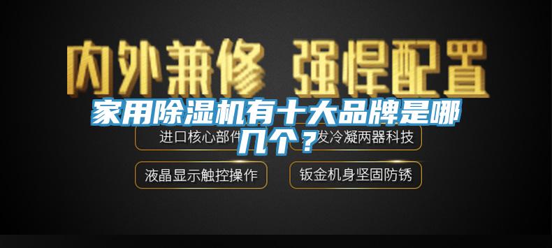 家用除濕機(jī)有十大品牌是哪幾個(gè)？