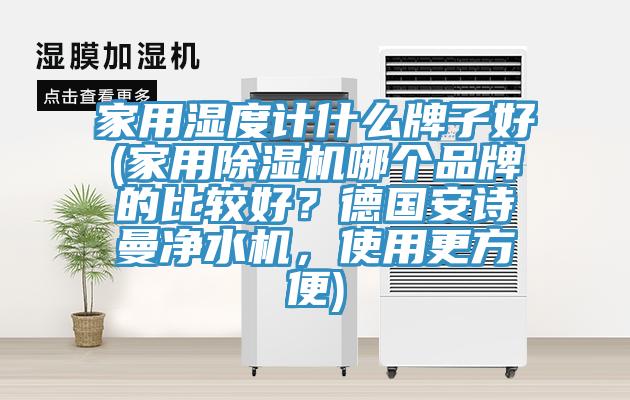 家用濕度計(jì)什么牌子好(家用除濕機(jī)哪個(gè)品牌的比較好？德國安詩曼凈水機(jī)，使用更方便)