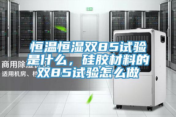 恒溫恒濕雙85試驗(yàn)是什么，硅膠材料的雙85試驗(yàn)怎么做