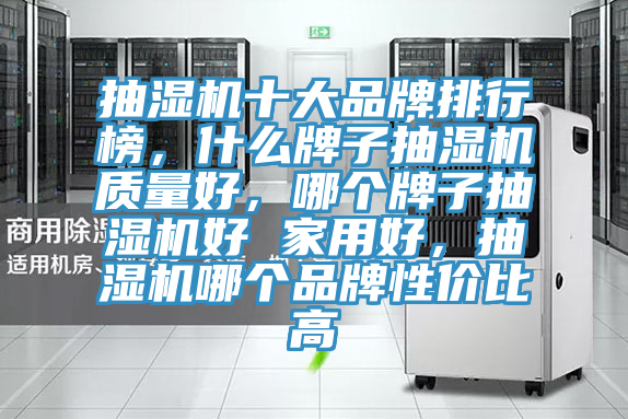 抽濕機十大品牌排行榜，什么牌子抽濕機質(zhì)量好，哪個牌子抽濕機好 家用好，抽濕機哪個品牌性價比高