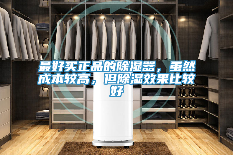 最好買正品的除濕器，雖然成本較高，但除濕效果比較好