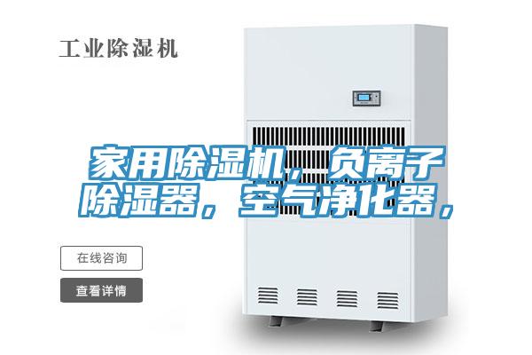 家用除濕機(jī)，負(fù)離子除濕器，空氣凈化器，