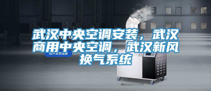 武漢中央空調(diào)安裝，武漢商用中央空調(diào)，武漢新風(fēng)換氣系統(tǒng)