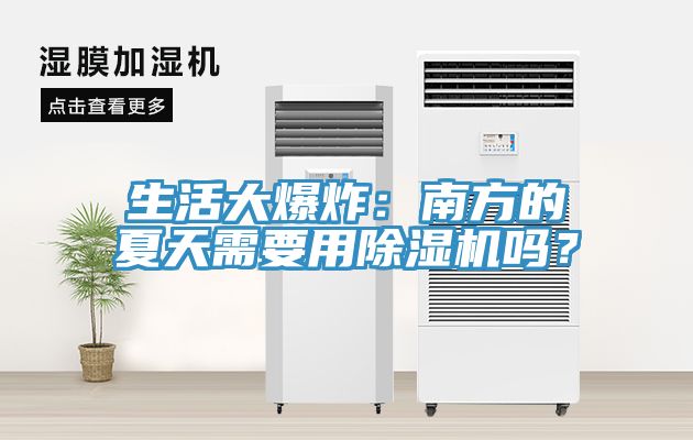 生活大爆炸：南方的夏天需要用除濕機(jī)嗎？