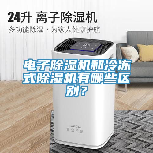 電子除濕機(jī)和冷凍式除濕機(jī)有哪些區(qū)別？