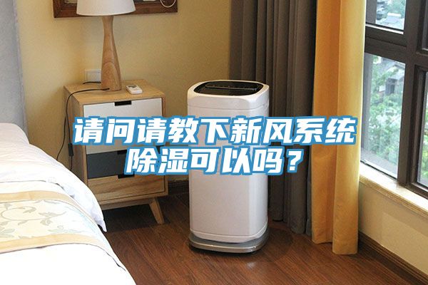 請問請教下新風(fēng)系統(tǒng)除濕可以嗎？