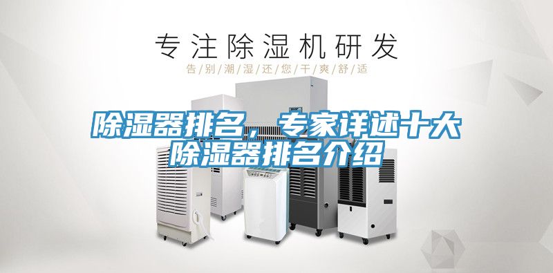 除濕器排名，專家詳述十大除濕器排名介紹