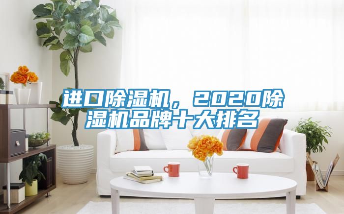 進口除濕機，2020除濕機品牌十大排名