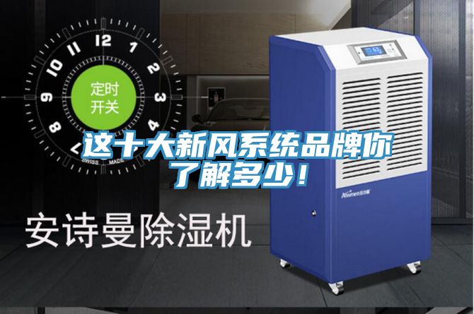 這十大新風(fēng)系統(tǒng)品牌你了解多少！