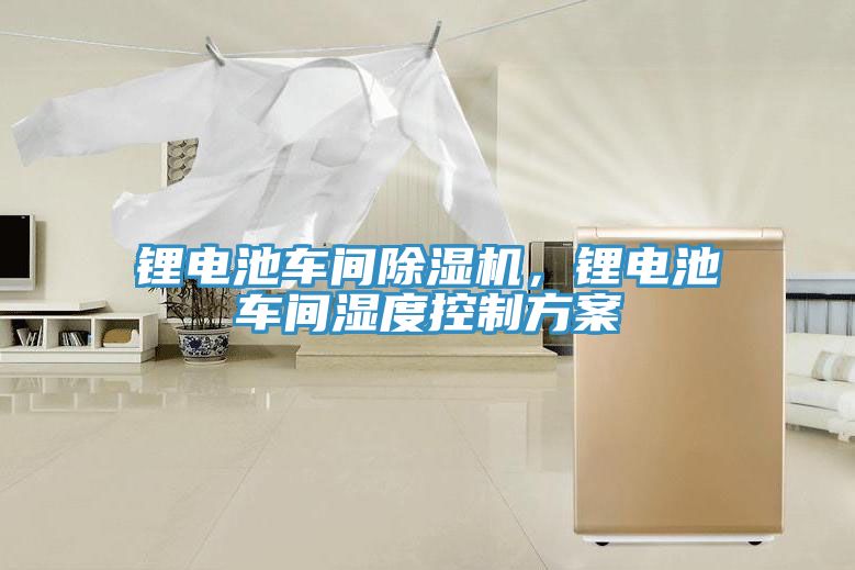 鋰電池車間除濕機(jī)，鋰電池車間濕度控制方案