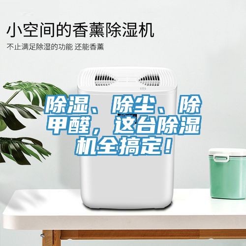 除濕、除塵、除甲醛，這臺除濕機全搞定！