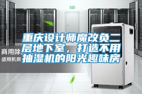 重慶設(shè)計師魔改負二層地下室，打造不用抽濕機的陽光趣味房