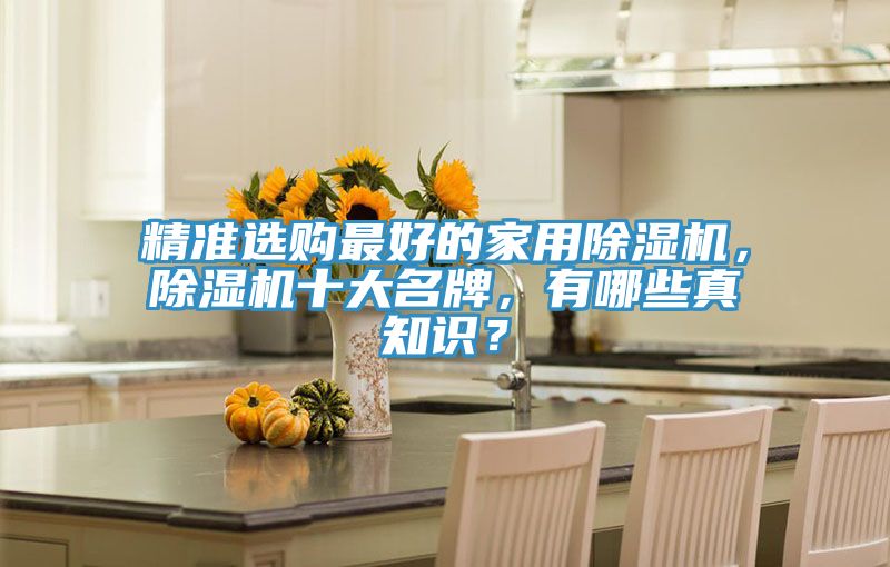 精準(zhǔn)選購(gòu)最好的家用除濕機(jī)，除濕機(jī)十大名牌，有哪些真知識(shí)？