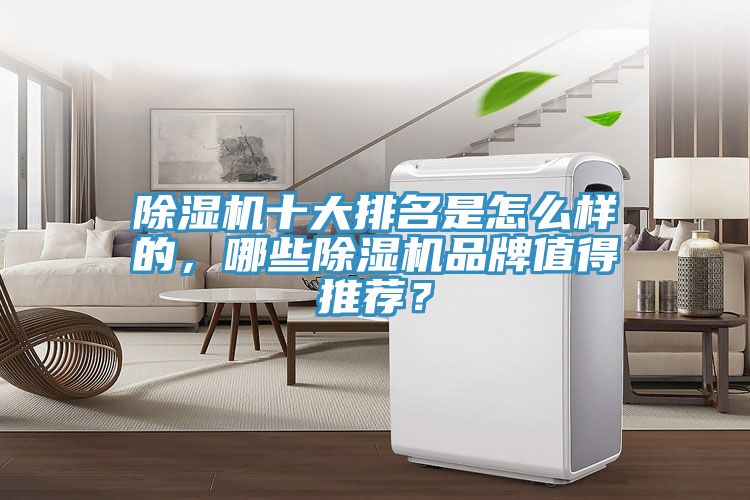 除濕機十大排名是怎么樣的，哪些除濕機品牌值得推薦？