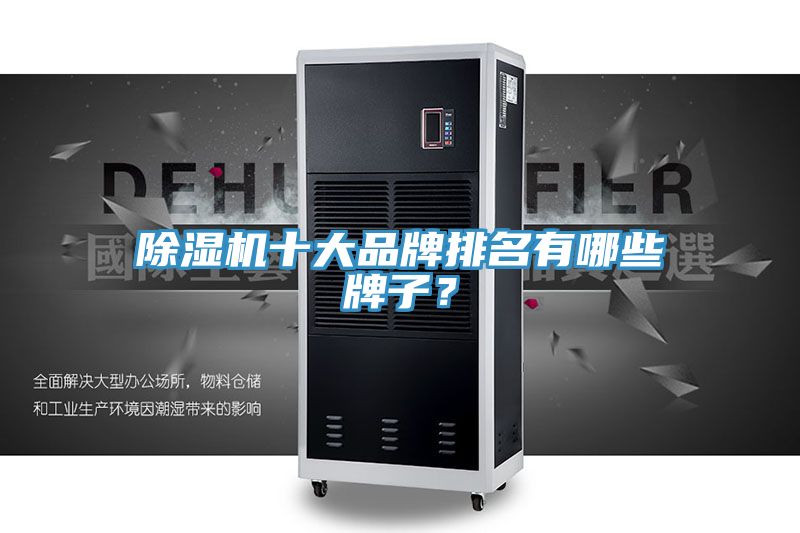 除濕機十大品牌排名有哪些牌子？
