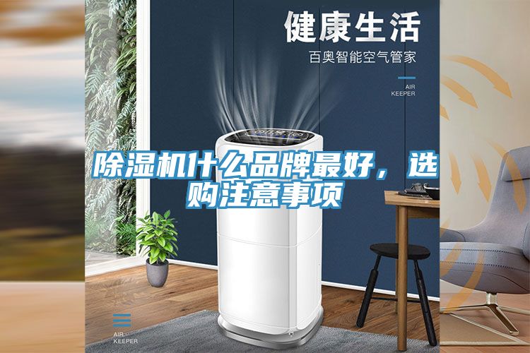 除濕機(jī)什么品牌最好，選購注意事項(xiàng)