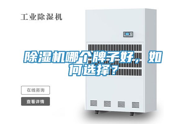 除濕機(jī)哪個(gè)牌子好，如何選擇？