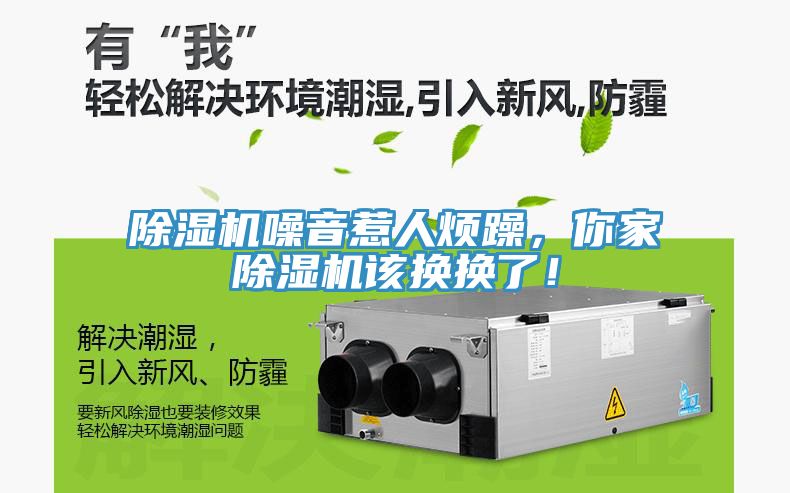 除濕機噪音惹人煩躁，你家除濕機該換換了！