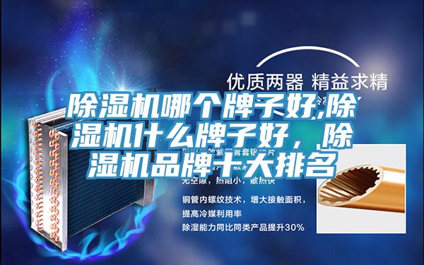 除濕機哪個牌子好,除濕機什么牌子好，除濕機品牌十大排名