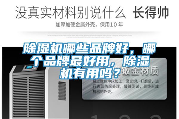 除濕機哪些品牌好，哪個品牌最好用，除濕機有用嗎？